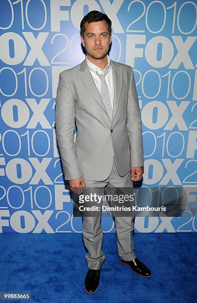 Joshua Jackson attends the 2010 FOX Upfront after party at Wollman Rink, Central Park on May 17, 2010 in New York City.