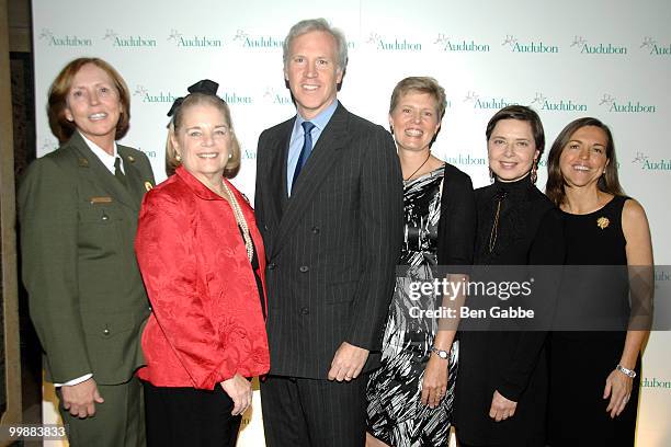 Superintendent of Yellowstone National Park Suzanne Lewis, Fernanda Kellogg, Holt Thrasher, Dr. Beth Stevens, Isabella Rossellini and Allison...