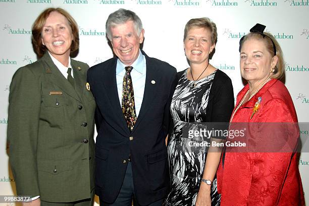 Superintendent of Yellowstone National Park Suzanne Lewis, Dr. Frank Gill, Dr. Beth Stevens and Fernanda Kellogg attend the 7th Annual National...
