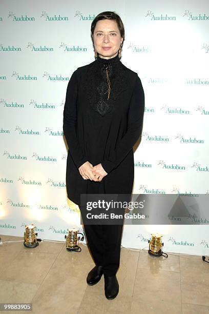 Isabella Rossellini attends the 7th Annual National Audubon Society's Women In Conservation luncheon at The Plaza Hotel on May 18, 2010 in New York...