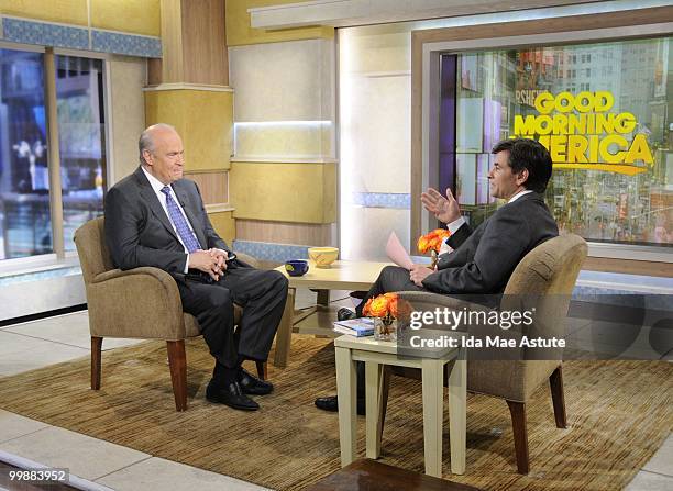Fred Thompson talks about his remarkable career in Hollywood and politics, on GOOD MORNING AMERICA, 5/18/10 airing on the Walt Disney Television via...
