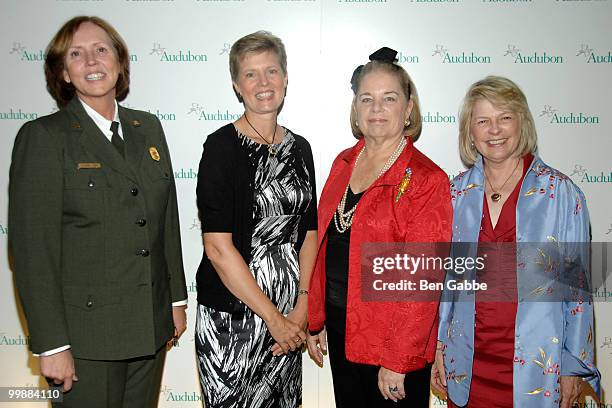 Superintendent of Yellowstone National Park Suzanne Lewis, Dr. Beth Stevens, Fernanda Kellogg and Jenny Stowe attend the 7th Annual National Audubon...