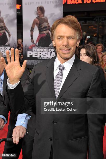 Producer Jerry Bruckheimer arrives at the "Prince of Persia: The Sands of Time" Los Angeles Premiere held at Grauman's Chinese Theatre on May 17,...