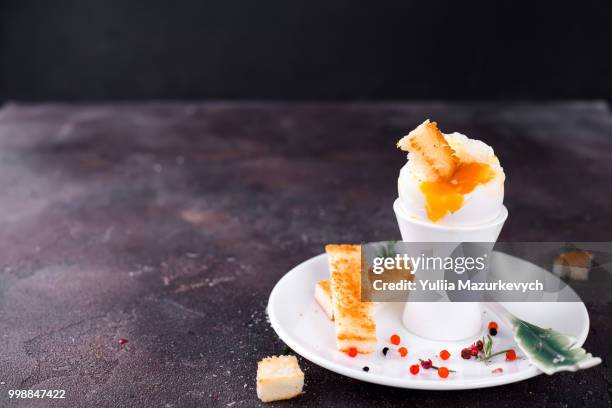 salmon and soft cheese spread, mousse, pate in a jar with crackers on white wooden background - cheese spread ストックフォトと画像