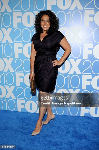Diana Maria Riva attends the 2010 FOX UpFront after party at Wollman Rink, Central Park on May 17, 2010 in New York City.