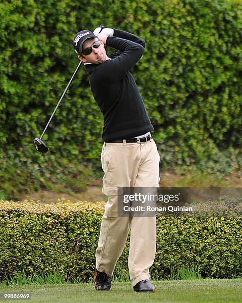 Colin Clancy in action during the Powerade PGA Assistants' Championship regional qualifier at County Meath Golf Club on May 18, 2010 in Trim, Ireland.