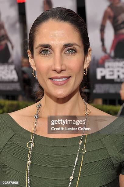 Actress Melina Kanakaredes arrives at the "Prince of Persia: The Sands of Time" Los Angeles Premiere held at Grauman's Chinese Theatre on May 17,...