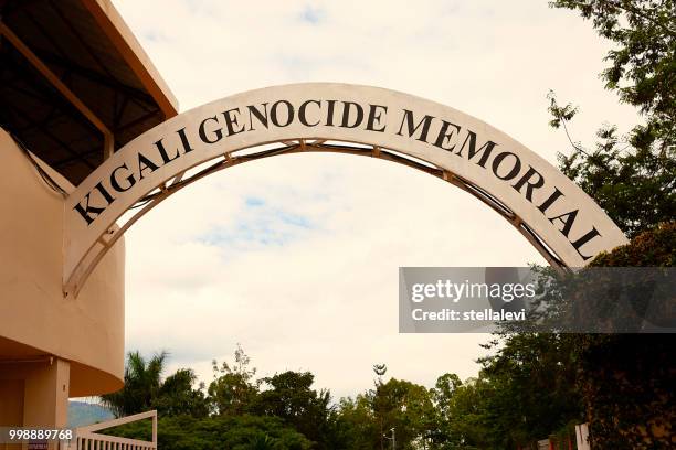 kigali genocide memorial - kigali stock pictures, royalty-free photos & images