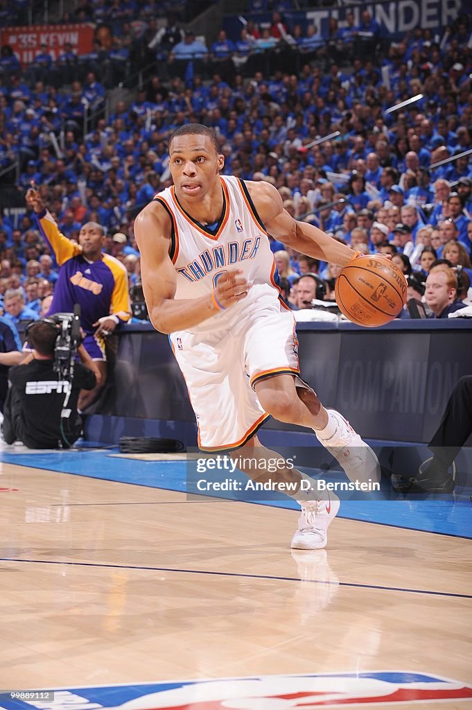 Los Angeles Lakers v Oklahoma City Thunder, Game 6