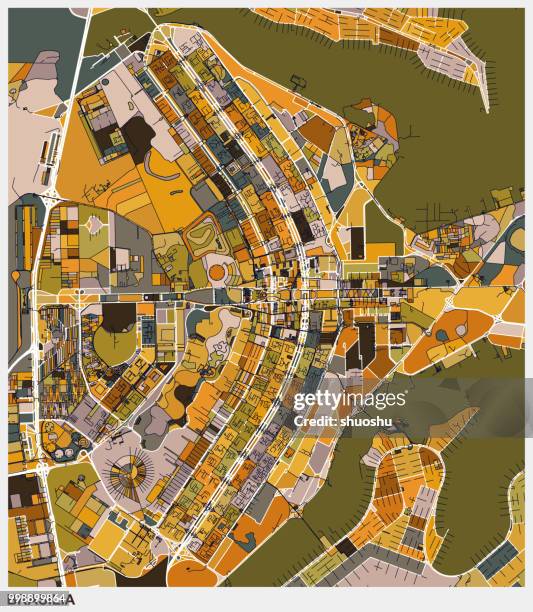 art illustration map of brasilia - brasilia stock illustrations