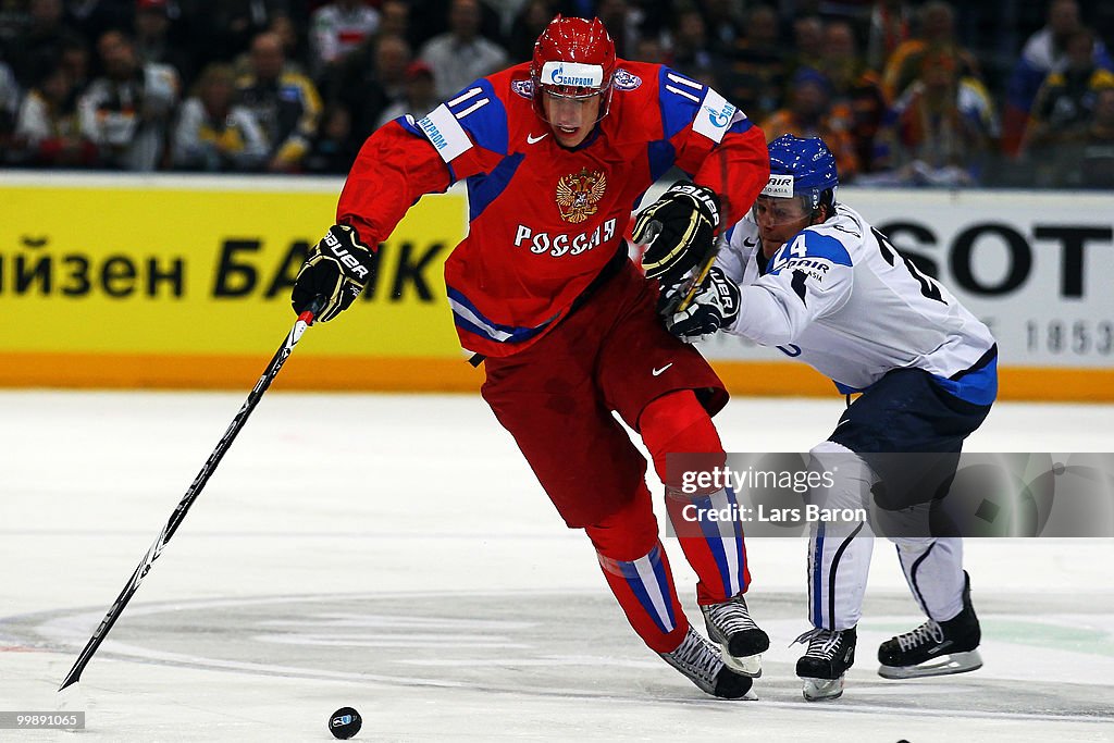 Russia v Finland - 2010 IIHF World Championship