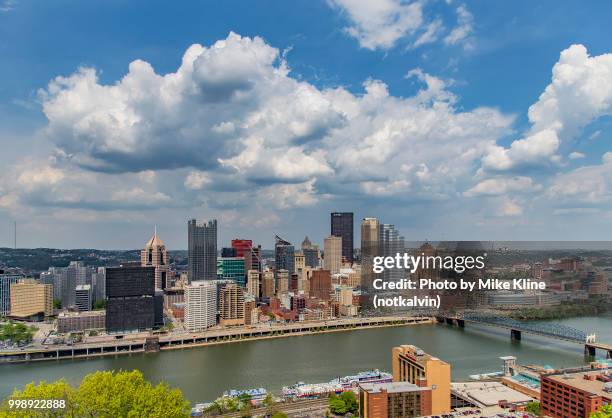 monongahela pittsburgh - monongahela river stock-fotos und bilder