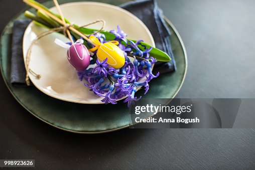 Spring table setting Spring table setting