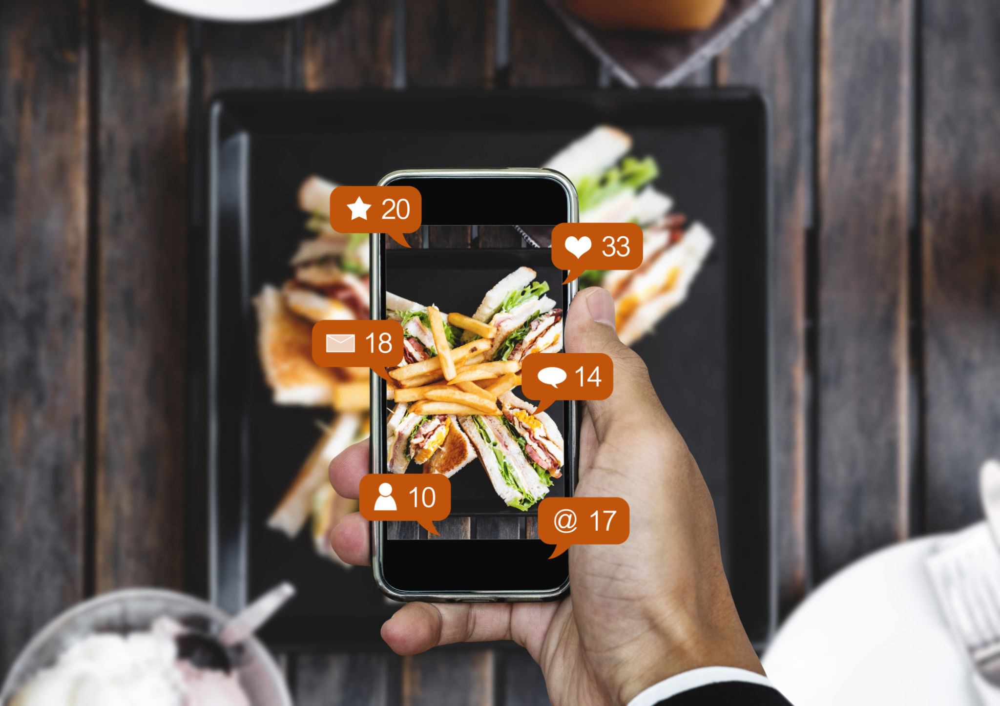 social media food