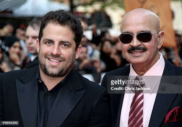 Brett Ratner and Rakesh Roshan attends the European Premiere of 'Kites' at Odeon West End on May 18, 2010 in London, England.