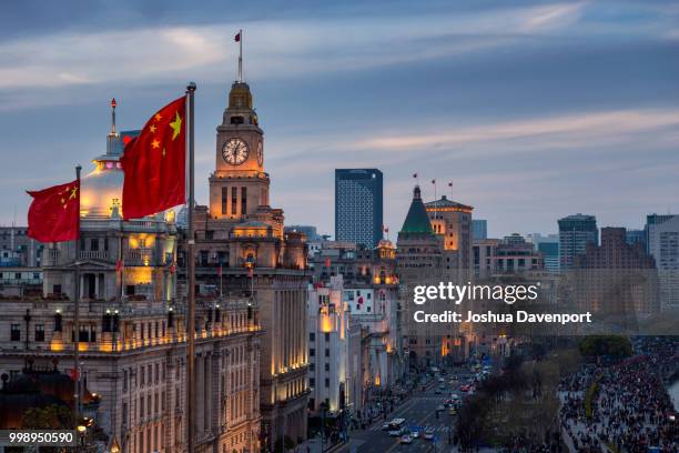 the bund - davenport foto e immagini stock