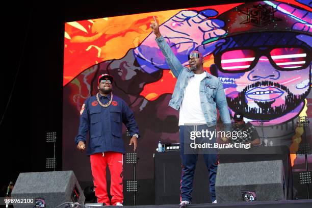Big Boi performs on day 2 of Lovebox festival at Gunnersbury Park on July 14, 2018 in London, England.