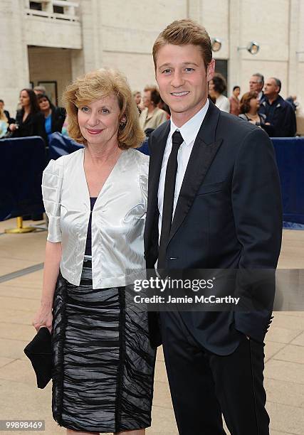 Ben McKenzie with his mother Frances Schenkkan attend the 2010 American Ballet Theatre Annual Spring Gala at The Metropolitan Opera House on May 17,...