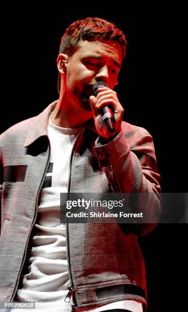 Liam Payne during Hits Radio Live at Manchester Arena on July 14, 2018 in Manchester, England.