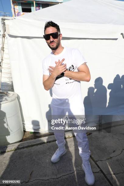 Jon B. Attends the Overtown Music & Arts Festival 2018 on July 14, 2018 in Miami, Florida.