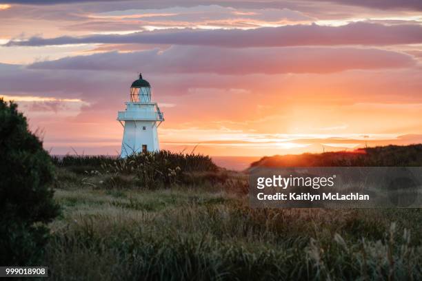 waipapa point sunset - sunset point stock pictures, royalty-free photos & images