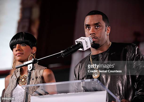 Rapper and music mogul Sean "Diddy" Combs and singer Dawn Richard announce the host, nominees and performers for the 10th Annual BET Awards at 230...