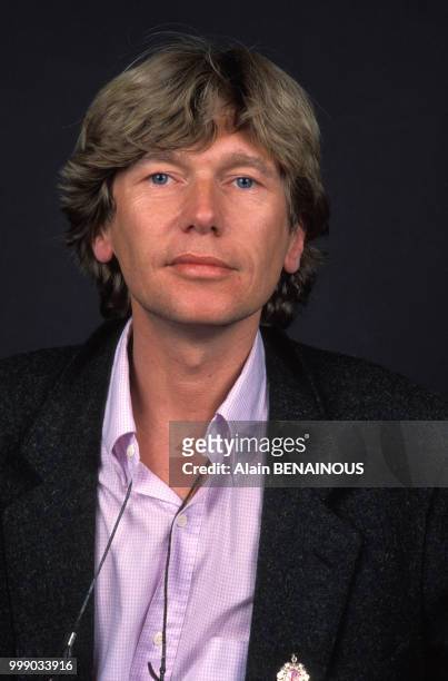 Etienne Chatiliez, réalisateur français, lors des trophées de l'Institut Supérieur de Commerce le 29 mars 1989 à Paris, France.