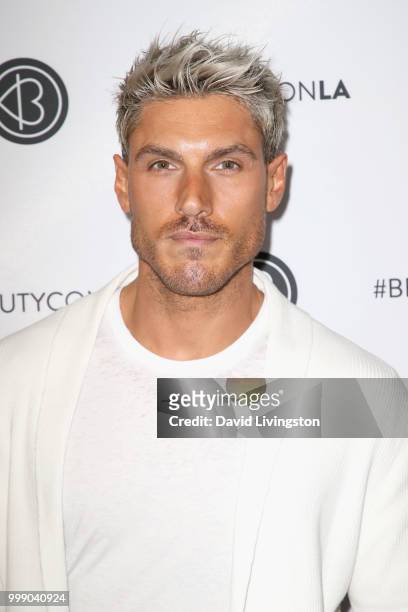 Chris Appleton attends the Beautycon Festival LA 2018 at the Los Angeles Convention Center on July 14, 2018 in Los Angeles, California.
