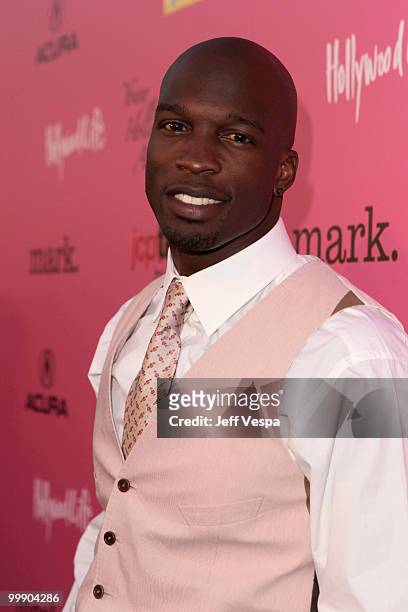 Professional football player Chad Ochocinco arrives at the 12th annual Young Hollywood Awards sponsored by JC Penney , Mark. & Lipton Sparkling Green...
