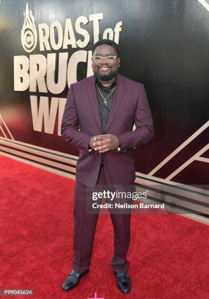 Lil Rel Howery attends the Comedy Central Roast of Bruce Willis at Hollywood Palladium on July 14, 2018 in Los Angeles, California.