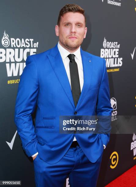 Chris Distefano attends the Comedy Central Roast of Bruce Willis at Hollywood Palladium on July 14, 2018 in Los Angeles, California.