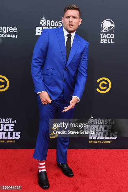 Chris Distefano attends the Comedy Central Roast of Bruce Willis at Hollywood Palladium on July 14, 2018 in Los Angeles, California.