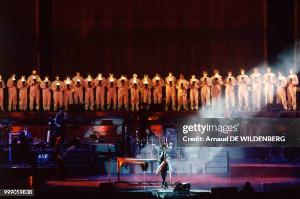 Concert de Jean-Michel Jarre en mars 1994 à Hong Kong.