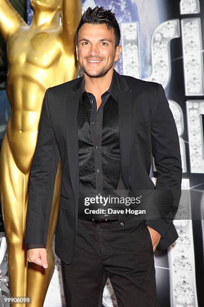 Peter Andre arrives at the World Music Awards 2010 held at the Sporting Club Monte Carlo on May 18, in Monte-Carlo, Monaco.