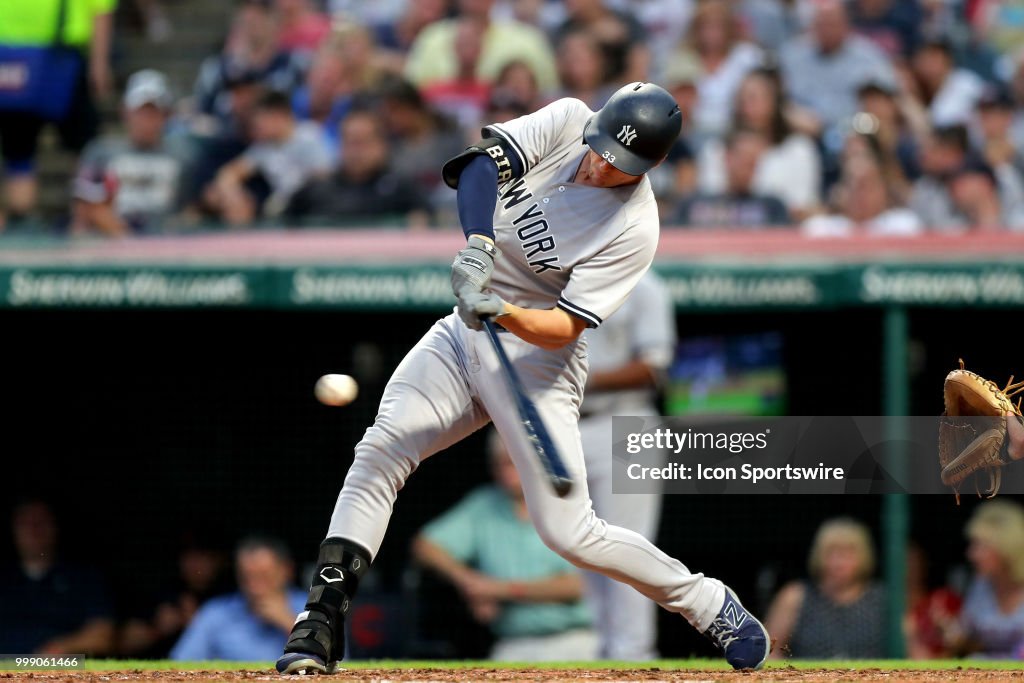 MLB: JUL 14 Yankees at Indians