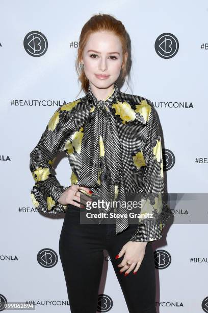 Madelaine Petsch attends the Beautycon Festival LA 2018 at the Los Angeles Convention Center on July 14, 2018 in Los Angeles, California.