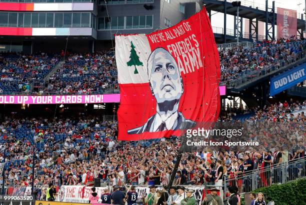 For New England Revolution head coach Brad Friedel during a match between the New England Revolution and the Los Angeles Galaxy on July 14 at...