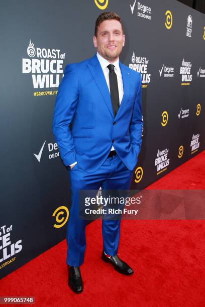 Chris Distefano attends the Comedy Central Roast of Bruce Willis at Hollywood Palladium on July 14, 2018 in Los Angeles, California.