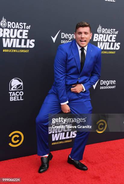 Chris Distefano attends the Comedy Central Roast of Bruce Willis at Hollywood Palladium on July 14, 2018 in Los Angeles, California.