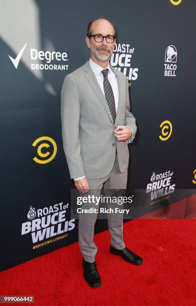 Brian Huskey attends the Comedy Central Roast of Bruce Willis at Hollywood Palladium on July 14, 2018 in Los Angeles, California.