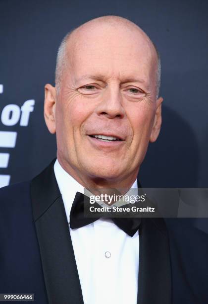 Bruce Willis attends the Comedy Central Roast of Bruce Willis at Hollywood Palladium on July 14, 2018 in Los Angeles, California.