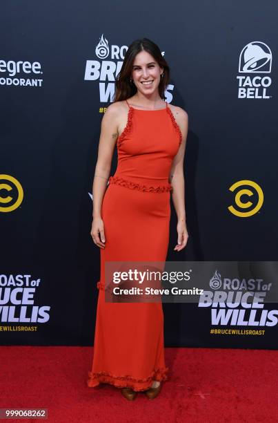 Scout Willis attends the Comedy Central Roast of Bruce Willis at Hollywood Palladium on July 14, 2018 in Los Angeles, California.