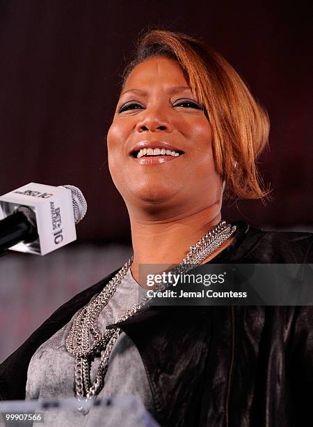 Rapper and media personality Queen Latifah, also known in the music world as Dana Owens announces the host, nominees and performers for the 10th...