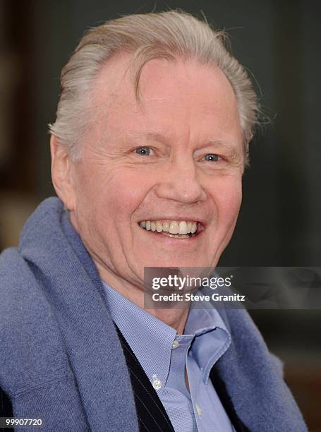 Jon Voight attends the Jerry Bruckheimer Hand And Footprint Ceremony at Grauman's Chinese Theatre on May 17, 2010 in Hollywood, California.