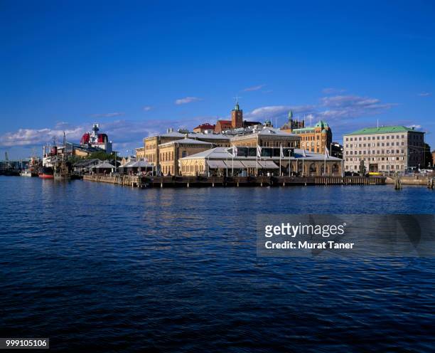 skyline view of gothenburg - västra götaland county stock pictures, royalty-free photos & images