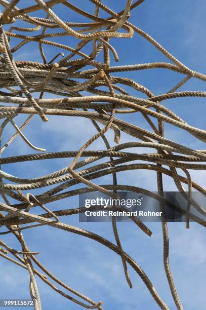 demolition of a post office building, angererstrasse 9, economic crisis, munich, bavaria, germany - scheur grond stockfoto's en -beelden