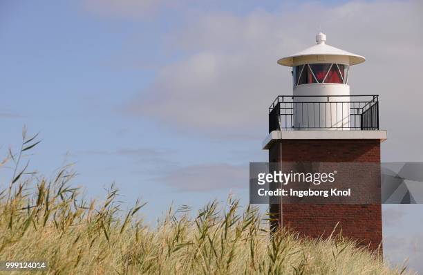 lighthouse, wyk auf foehr, schleswig-holstein, germany - foehr island photos et images de collection