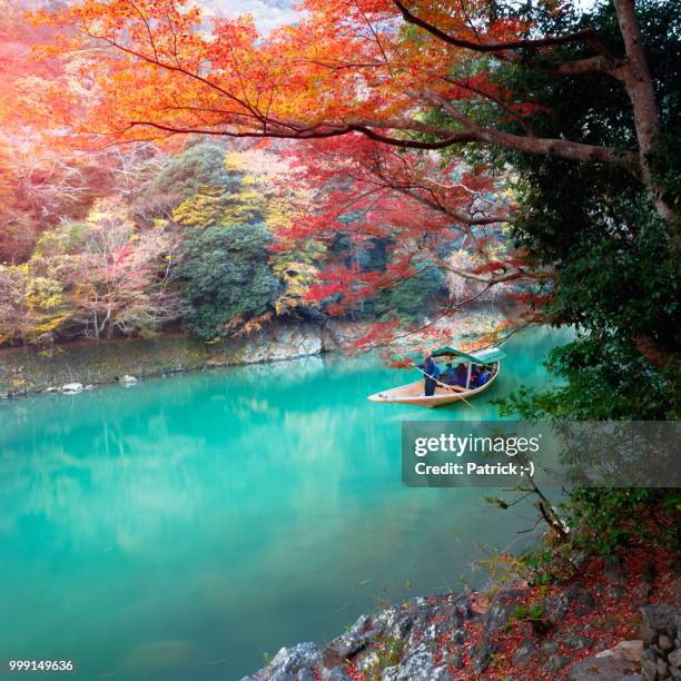 the katsura river - katsura stock pictures, royalty-free photos & images