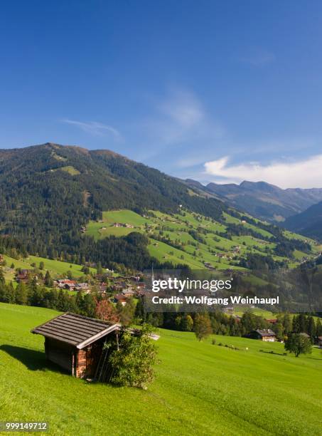 kitzbuehel alps, alpbach valley, alpbach, tyrol, austria - north tirol stock pictures, royalty-free photos & images