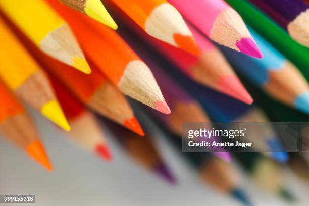 coloured pencils, germany - jager foto e immagini stock
